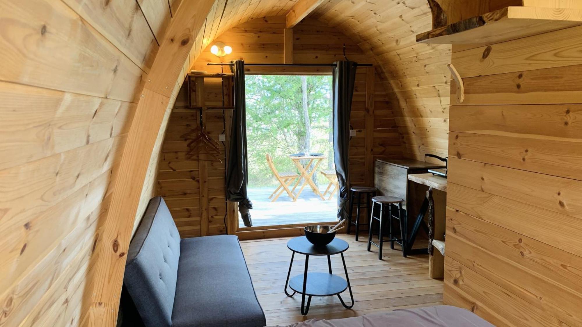 Camping Les Hauts De Rosans Eksteriør bilde